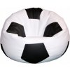 JAKS Mini sedací vak futbalová lopta bielo čierny