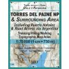2017 Torres del Paine NP & Surrounding Area Including Puerto Natales & Road Access via Argentina Trekking/Hiking/Walking Topographic Map Atlas 1 (Sergio Mazitto)(Brožovaná)