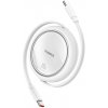 Baseus P10364500211-00 USB-C na USB-C, Free2Draw, PD, 100 W, 1m, bílý