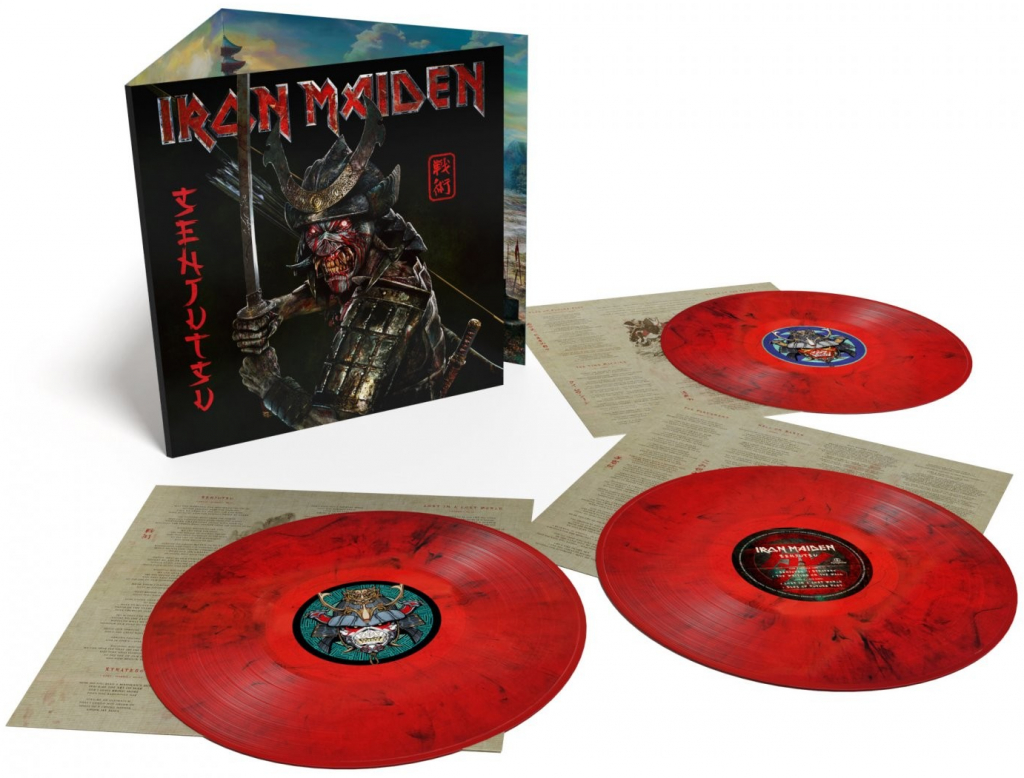 Iron Maiden: Senjutsu - Coloured Edition, Red & Black LP
