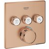 Grohe Grohtherm SmartControl vaňová/sprchová batéria podomietková s termostatom Brushed Warm Sunset 29126DL0