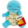 Jazwares Pokémon plyšový Squirtle so zatvorenými očami - 20 cm