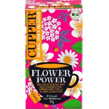 Cupper Bio bylinný čaj Síla květin 20 x 1,75 g