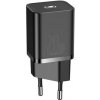 Baseus CCSUP-B01 Super Si Quick Nabíječka USB-C 20W Black 6953156229990