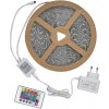 LED pásik sada RGBWW 24 W 1700 lm IP20 10 m s IR ovládačom a napájacím zdrojom teplá biela