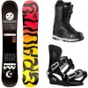 Gravity Empatic snowboard + Gravity Drift black/white vázání + Gravity Recon Atop black boty - 148 cm + XL (EU 46-48)