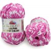 Himalaya příze Dolphin Baby Colors 80435 bílá, malinová