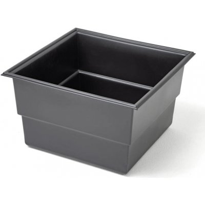 Oase plastové hranaté jazierko 180l HDPE 750 x 750 x 450 mm