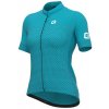 Letný cyklistický dámsky dres Alé Cycling Solid Level Lady modrý