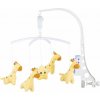 CHIPOLINO Hudební závěsný kolotoč Sladké žirafky