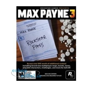 Max Payne 3 (Rockstar Pass)