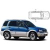 Slnečné clony na okná - SUZUKI Grand Vitara 5dv. (1998-2005) - Len na bočné stahovacie sklá