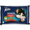 Felix Fantastic Lahodný výber so zeleninou v želé, kura a hovädzie 4 x 85 g