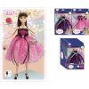Klasické princeznovské šaty pre bábiku 30 cm