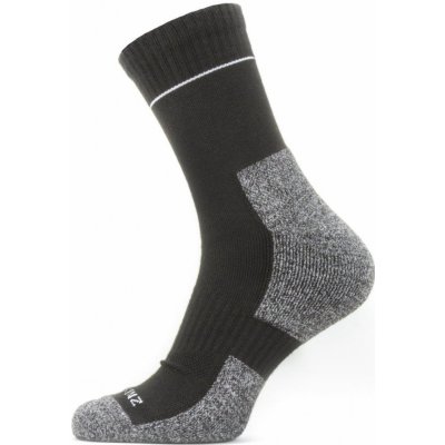 Sealskinz ponožky Solo QuickDry Ankle čierna/sivá