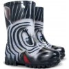 Detské farebné gumáky Demar TWISTER PRINT 0036/0037 S zebra Veľkosť: 26/27