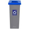 Igotrend, 719003 Kôš na triedený odpad 53 l, FIT BIN sivo/modrý