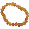 jantario Jantárový náramok Fascinujúci barok medový surový 103071