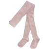 Mr. Pamut Rebrované pančuchy pre deti pudrové
