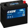 Autobatéria Exide Excell 12V 45Ah 330A EB454