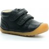 Bundgaard Velcro Black/GUM Petit členkové barefoot topánky