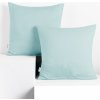 Obliečky na vankúše DecoKing Amber svetlo modré, veľkosť 80x80*2