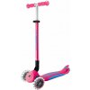 Kolobežka Globber Elite Lights 3-kolesá, fuchsiová
