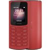 Mobilusis telefonas Nokia 105 DS, raudonas, 48MB/128MB