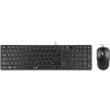 GENIUS Slimstar C126/ Drôtový set/ Copilot/ USB/ čierna/ CZ+SK layout