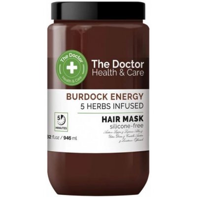 The Doctor Burdock Energy + 5 Herbs Infused maska - maska s obsahom výťažku z lopúcha a 5 bylín, 946 ml