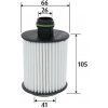 VALEO Olejový filter VALEO 586593