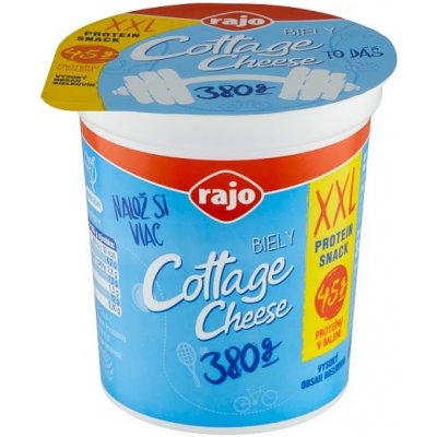 Rajo Cottage Cheese XXL biely 380 g
