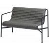 HAY Textilný podsedák Palissade Dining Bench quilted cushion, anthracite