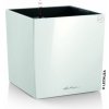 Lechuza geobra Kvetináč Lechuza Cube all-in-one set Farba: Biela, Veľkosť: 30 (29,5 x 29,5 / 30 cm)