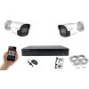 MS IP 2 kamerový set so switchom 4 Mpix WTube Plast (6024K2B) (Monitorrs Security)