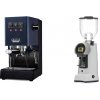 Gaggia New Classic EVO, blue + Eureka Helios 75, grey