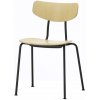 Vitra Moca natural oak seat / basic dark base