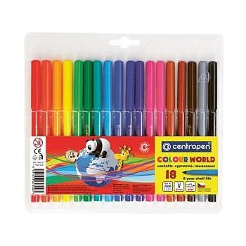 Centropen Colour World 7550 18 ks