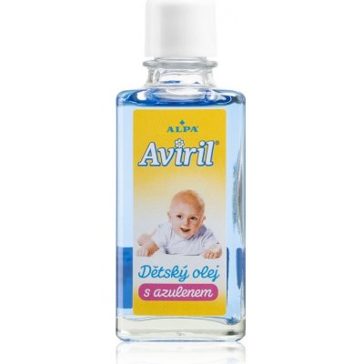 Alpa Aviril Detský olej s azulénom jemný detský olej pre citlivú pokožku 50 ml