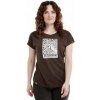 Dámske tričko BUSHMAN ORANIA tmavo hnedá 3XL