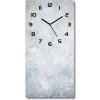 Nástenné sklenené hodiny Betónové pozadia 30x60 cm