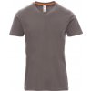 Payper V-Neck 000103-0026 pánske tričko s krátkym rukávom a výstrihom do V smoke