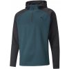 Pánska mikina Puma, TRAIN OFF SEASON PWRFLEECE HOODIE tmavo modrá,čierna S