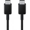 Samsung – dátový kábel Type-C na Type-C, rýchle nabíjanie, 3 A, 1,8 m – čierny (bulk balenie)