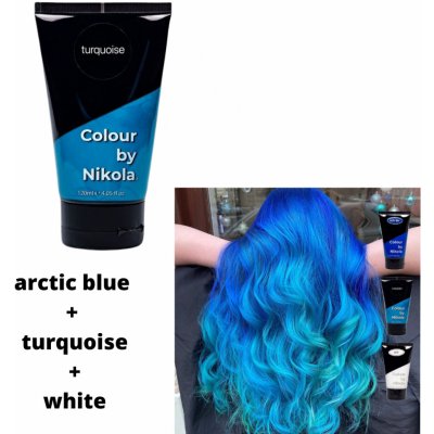 Colour by Nikola farba na vlasy Turquoise tyrkysová 120 ml od 16,3 € -  Heureka.sk