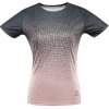 Dámske rýchloschnúce tričko s cool drmi ALPINE PRO QUATRA svetlo ružová/sivá XS