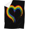 Deka LGBT Heart (Podšitie baránkom: ÁNO)