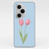 4NewCase - Kryt pre HONOR - Honor 400 Pro - SILIKÓN - Pink Tulips - 1012710500112