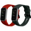 2x Náramok kwmobile Huawei Band 4 zelená, červená