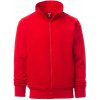 PAYPER ALBAMA S00645-0308 / Celozapínacia mikina na zips - červená S
